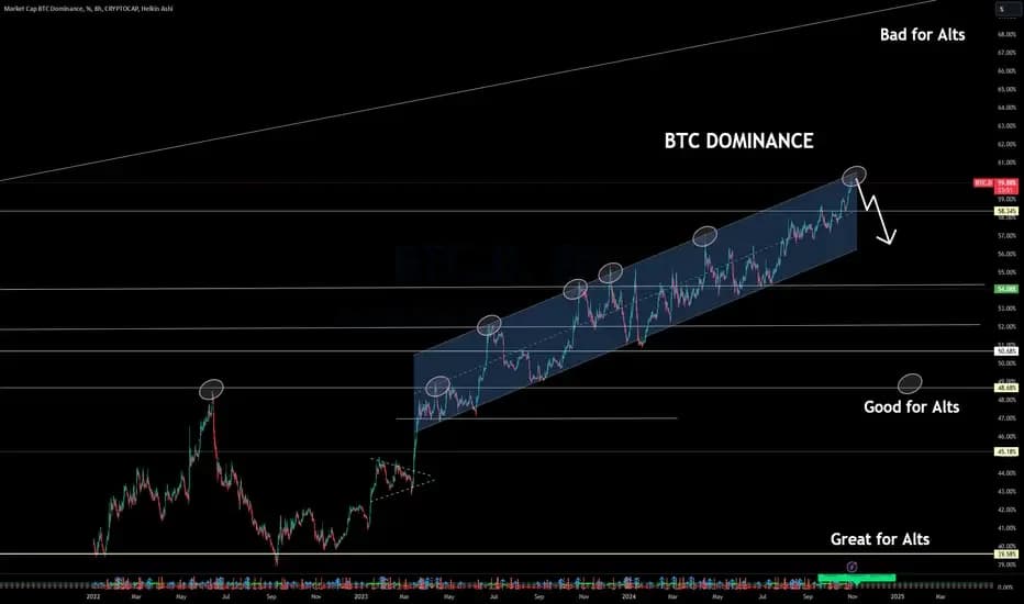 Bitcoin dominance là gì? Cách đọc dòng tiền altcoin 2026