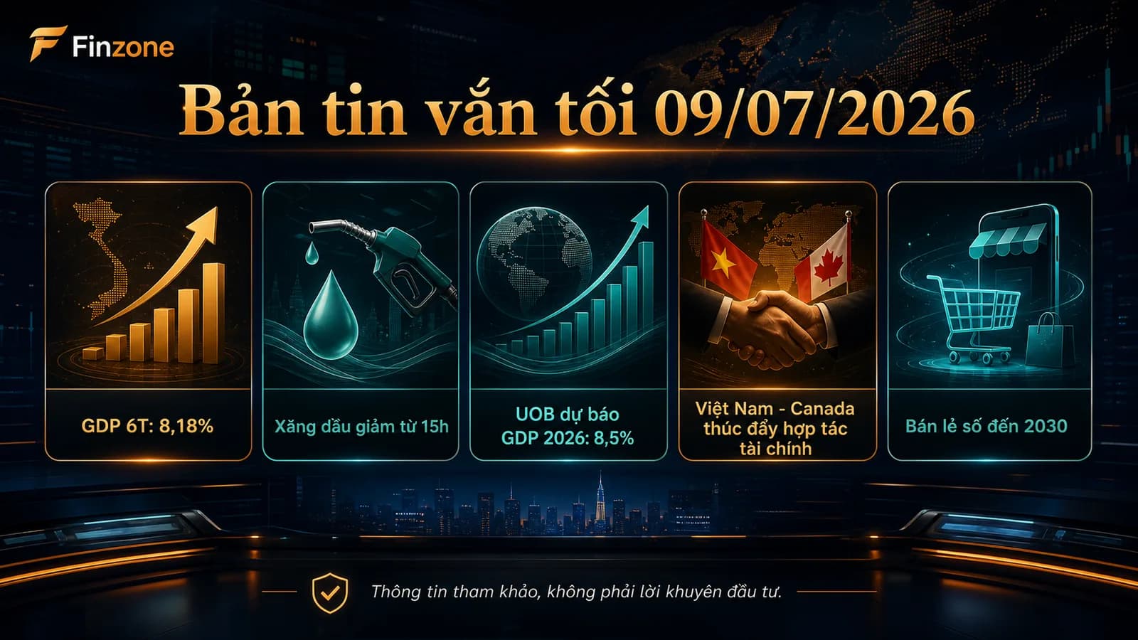 bản tin vắn tối 09/07/2026