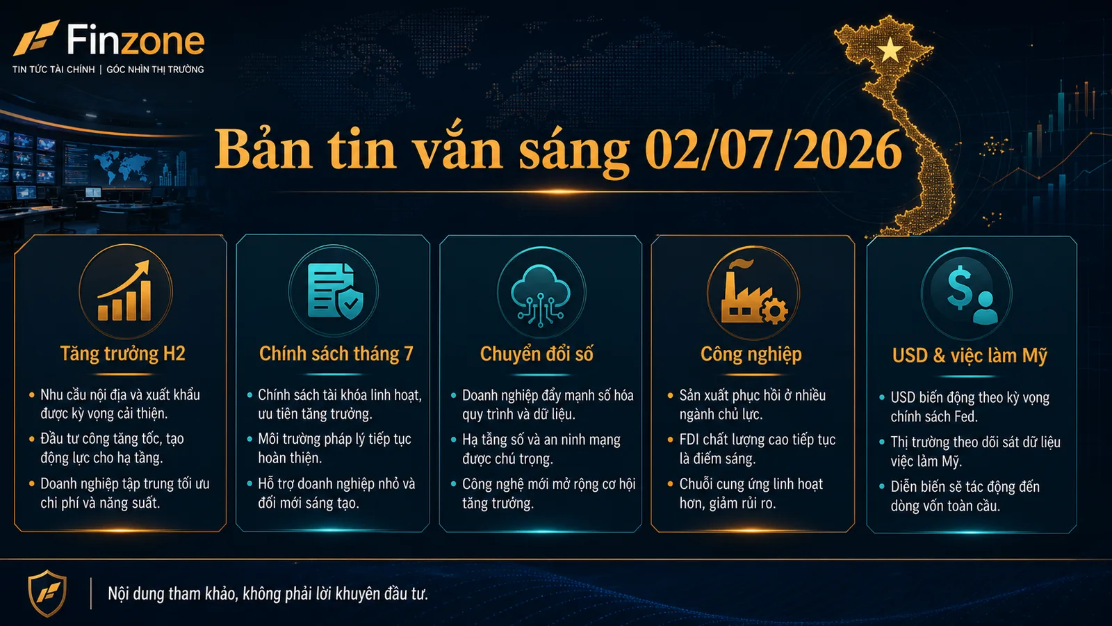 bản tin vắn sáng 02/07/2026 - tổng hợp tin kinh tế thời sự buổi sáng