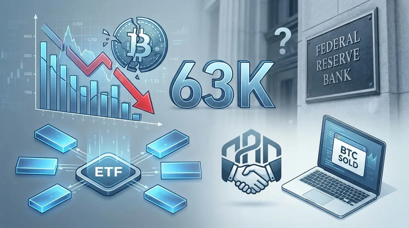 Bối cảnh Bitcoin quanh vùng 63.000 USD sau nhịp biến động mạnh - Crypto sáng 12/06/2026